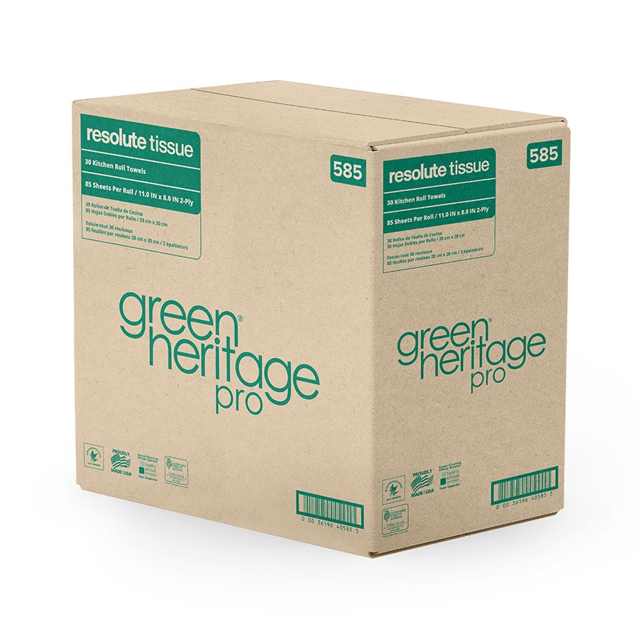 Green Heritage Kitchen Towels 585 Pallet